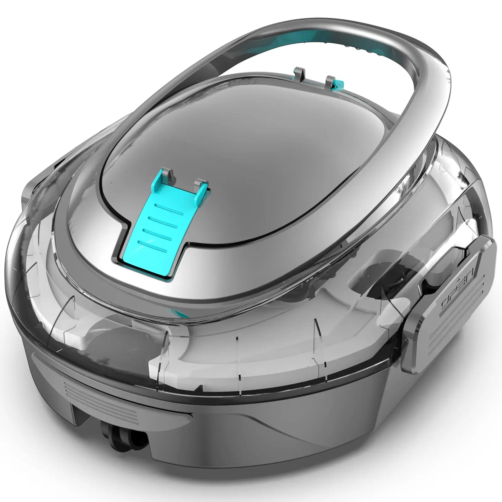 S2 Cordless Pool Vacuum Robot with Strong Suction Motor, Upgraded Filtration, Pool Vacuum for Above-Ground & Flat Pools, Automatic Parking, Anthracite